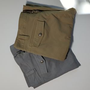 Two pair Athleta Hiking Shorts